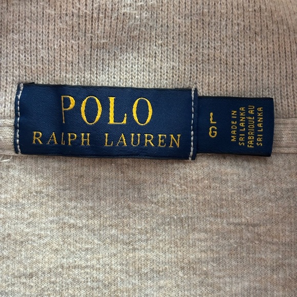 POLO Ralph Lauren Quarter Half Zip Pullover Size L - Picture 5 of 7